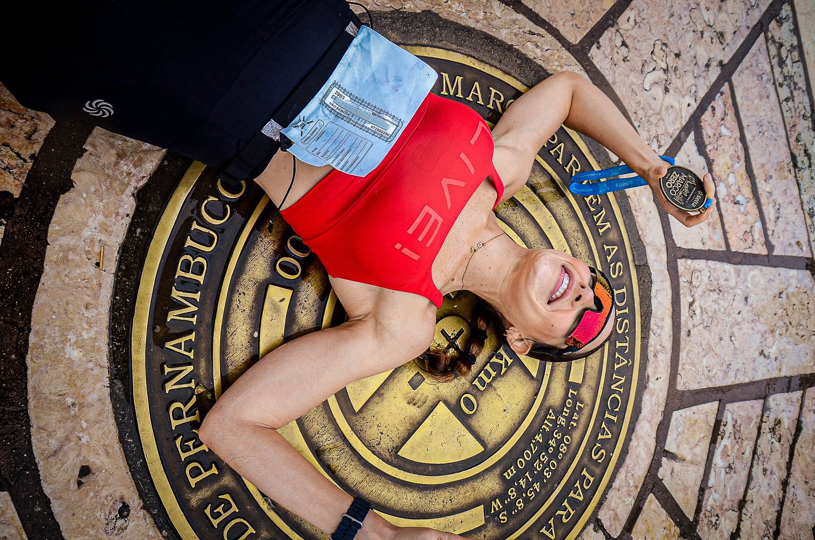 Participantes em destaque na prova